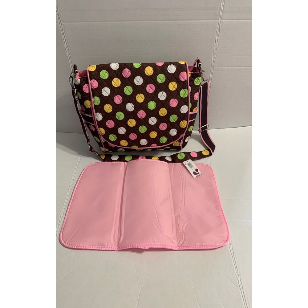 Belvah Messenger Style Diaper Bag With Changing Pad New With Tag